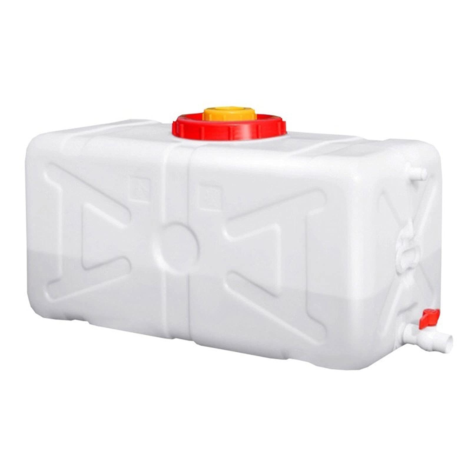 Amazon.co.jp: 水タンク 蛇口付き水容器80L家庭用HDPEプラスチック製の